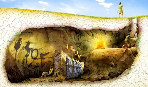 mito da caverna de Platão